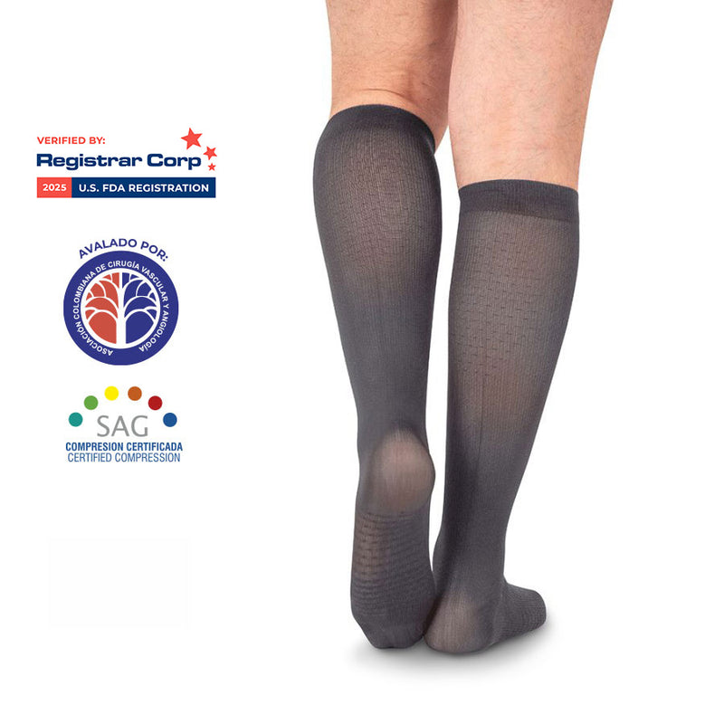 Calcetin Mediana Compresion 15-20 mmHg