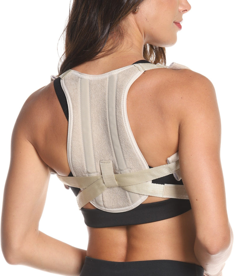 Corrector de postura soporte de hombro beige
