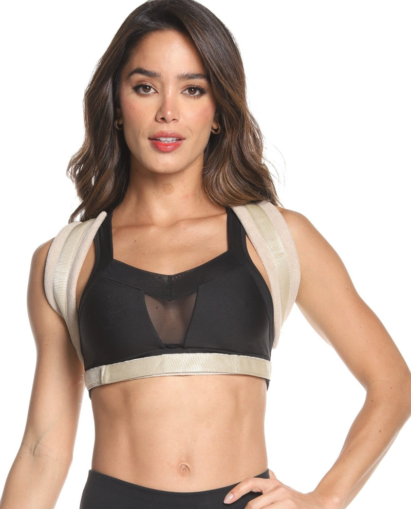 Corrector de postura soporte de hombro beige