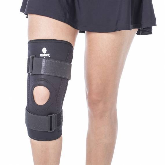 Soporte Rodilla Neopreno con Estabilizador y Correa.