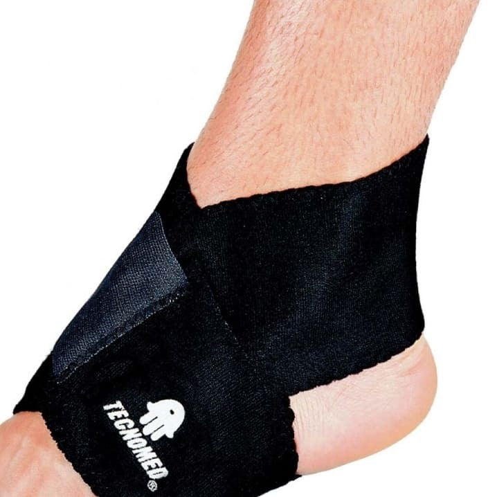 Tobillera Negra Talla Única con Velcro