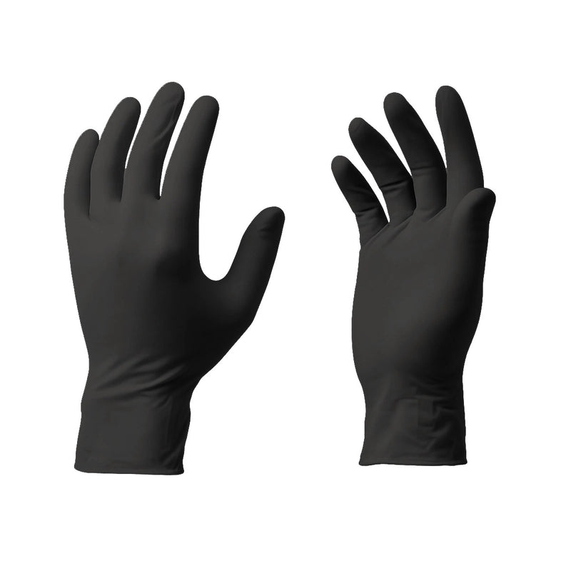 Guantes de Nitrilo Precision Care - Color Negro