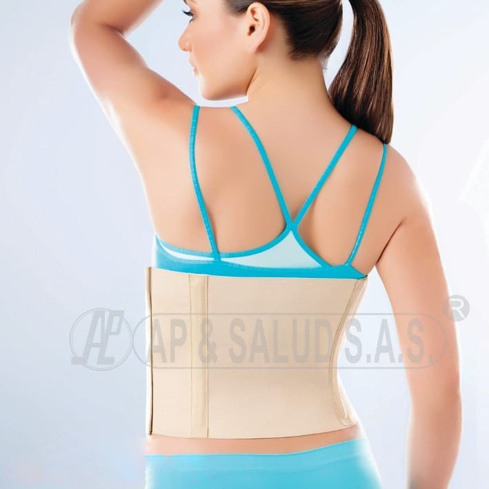 Faja abdominal acanalda 23cms