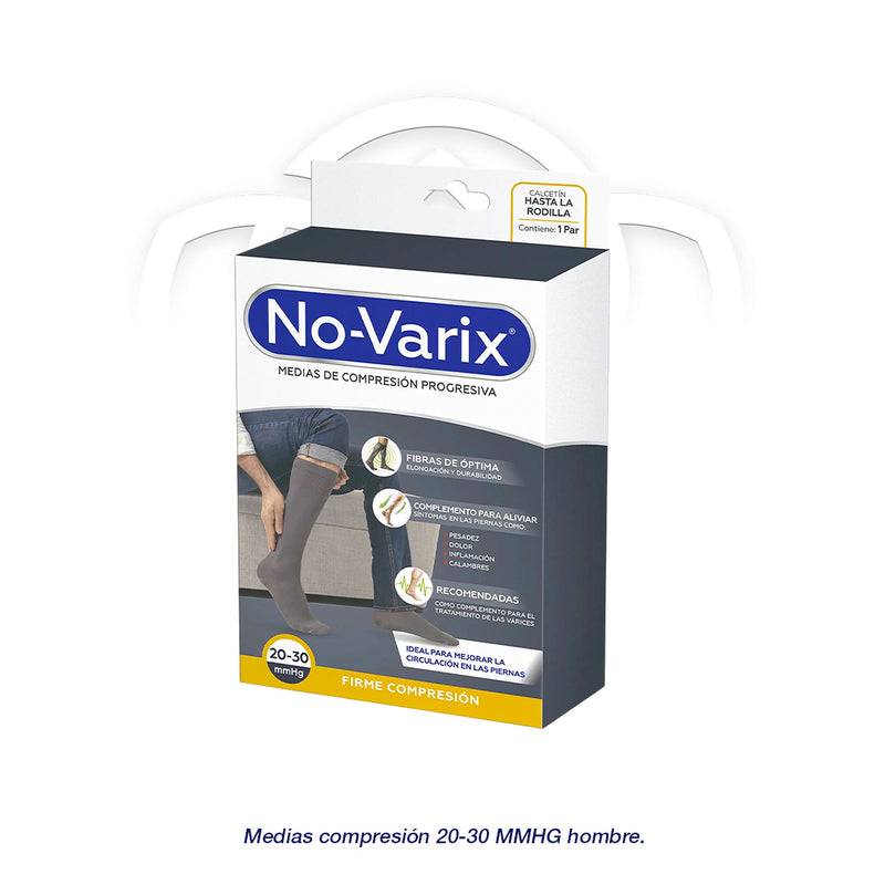 Calcetín H-56 No-Varix Hombre 20-30 mmHg