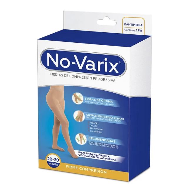 Medias H-62 No-Varix Pantalón Para Mujer 20-30 mmHg Opaca