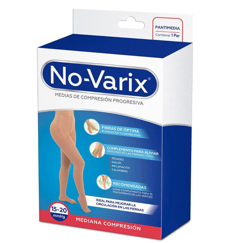 Medias M-93 No-Varix Pantalón Dedos libres 15-20 mmHg