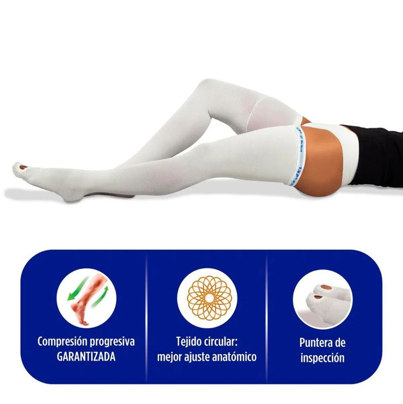 Medias M-98 No-Varix Antiembólica 18-22 mmHg