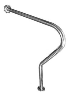 Pasamano en Acero inoxidable curvo