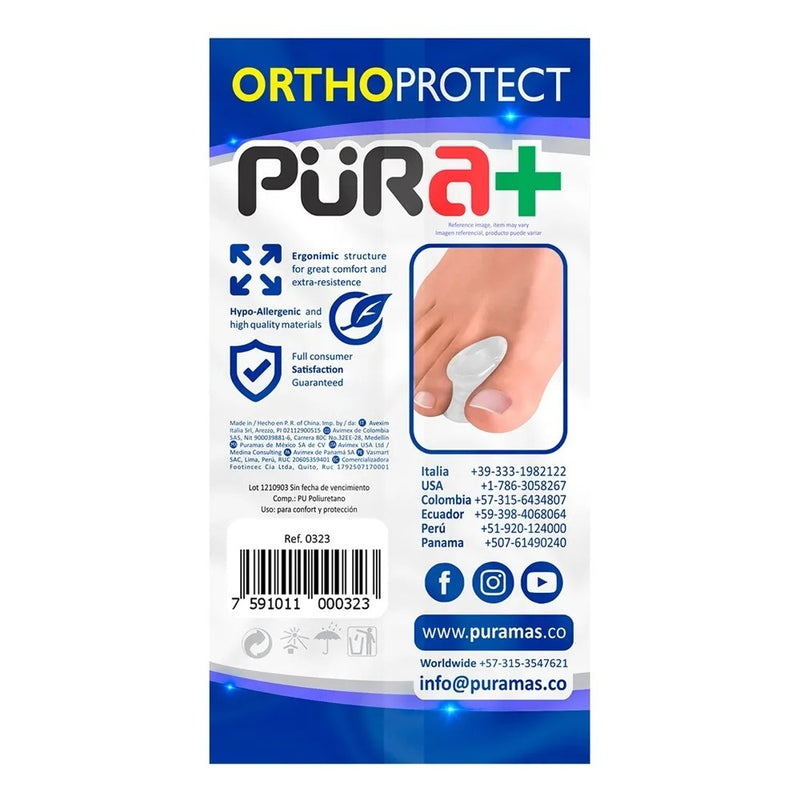 Separador Dedos Talla L Pura +