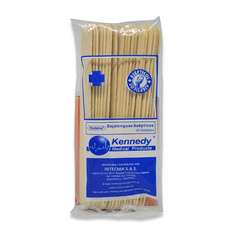 Bajalenguas Asepticos Kennedy