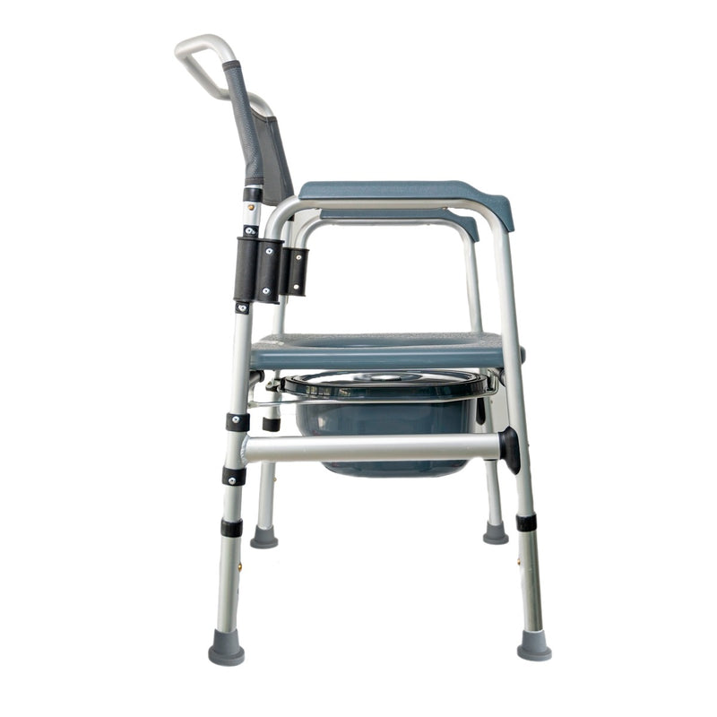 Silla Sanitario en Aluminio sin Ruedas