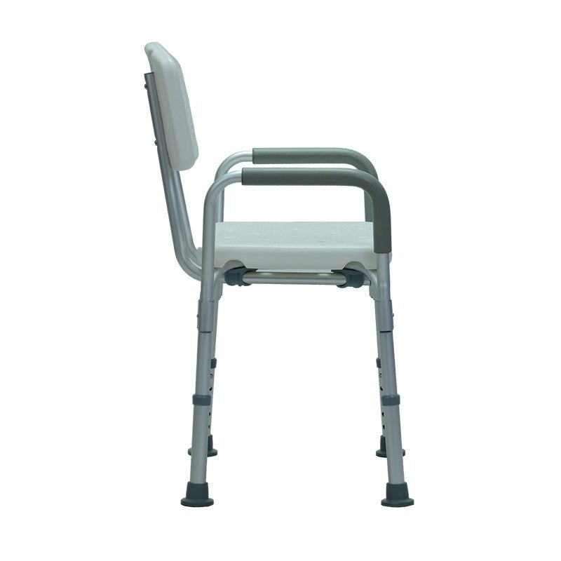 Silla Ducha en Aluminio con Espaldar