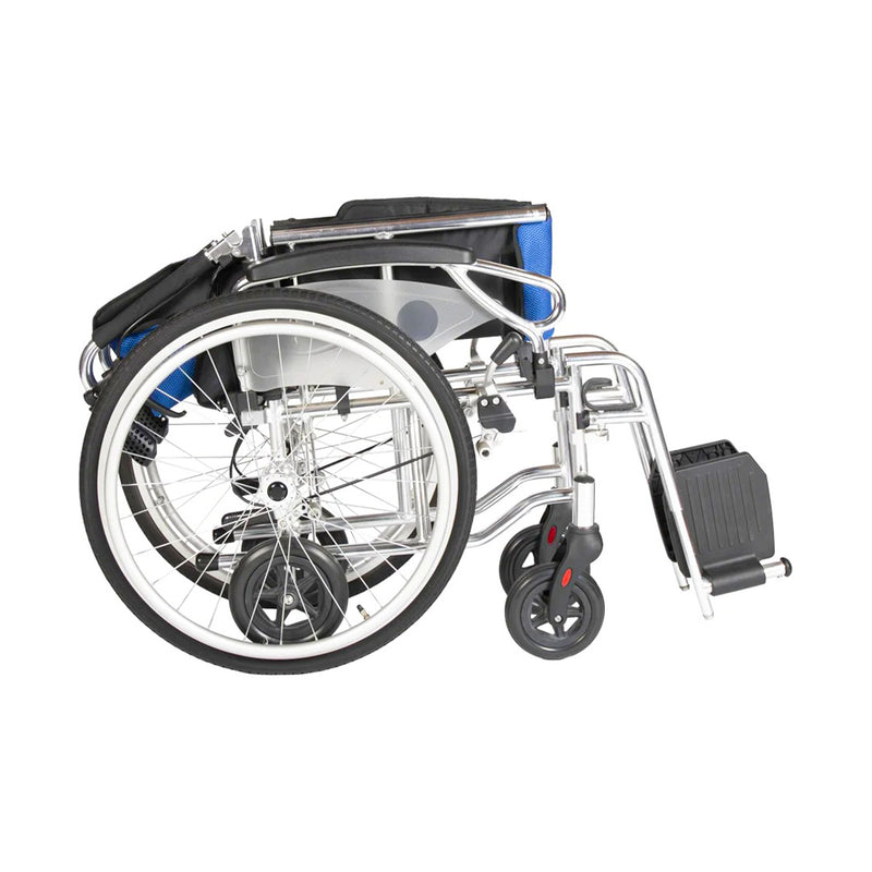 Silla de Ruedas Estándar & Compañia Aluminio - Azul