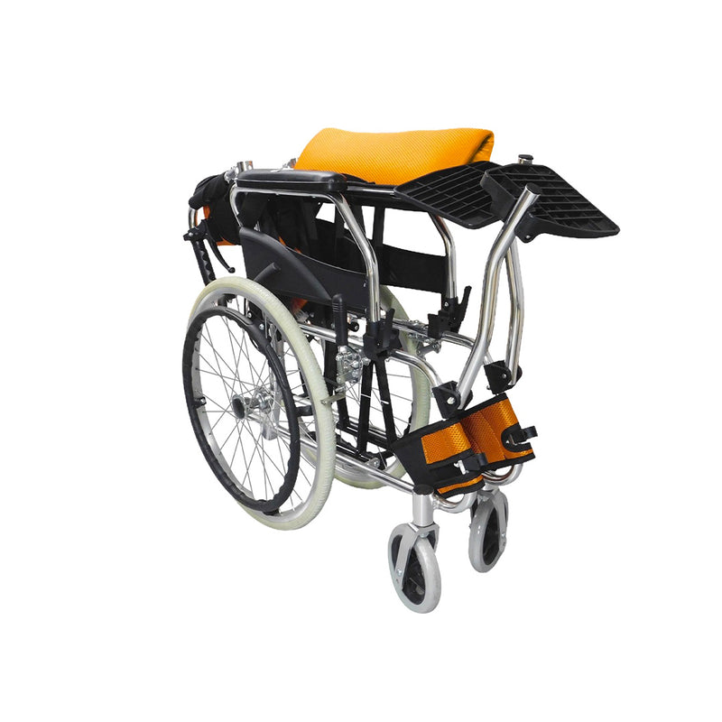 Sillas de Ruedas Estándar Brazos Abatibles Aluminio