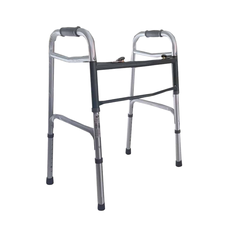 Caminador 2 pines en Aluminio sin ruedas