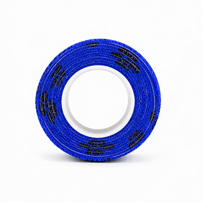 Venda cohesiva rollo 5"x 4,5m Huellas Azul