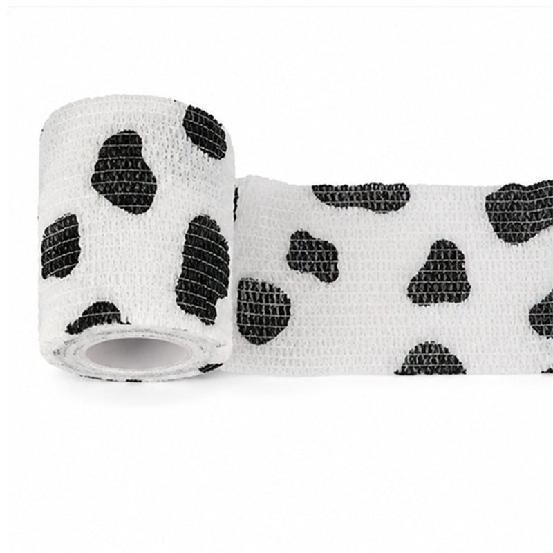 Venda cohesiva rollo 5"x 4,5m Manchas Blanco