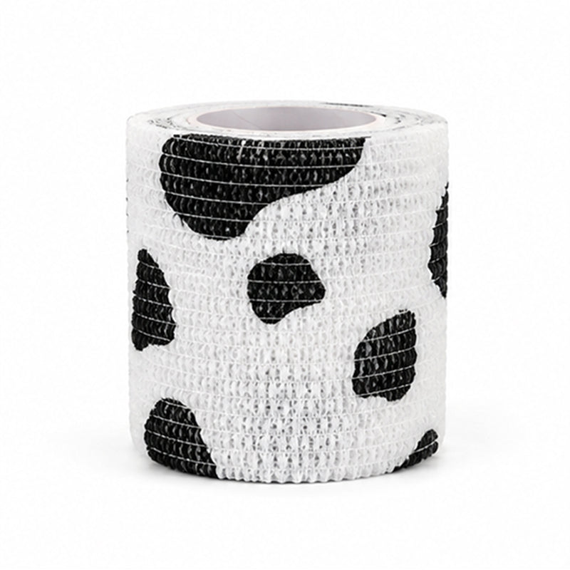 Venda cohesiva rollo 5"x 4,5m Manchas Blanco