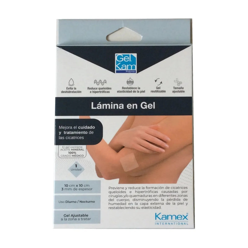 Lamina de Gel Cicatrizante